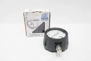 WIKA 9834015 PRESSURE GAUGE 4-1/2IN 0-100PSI 1/2IN NPT