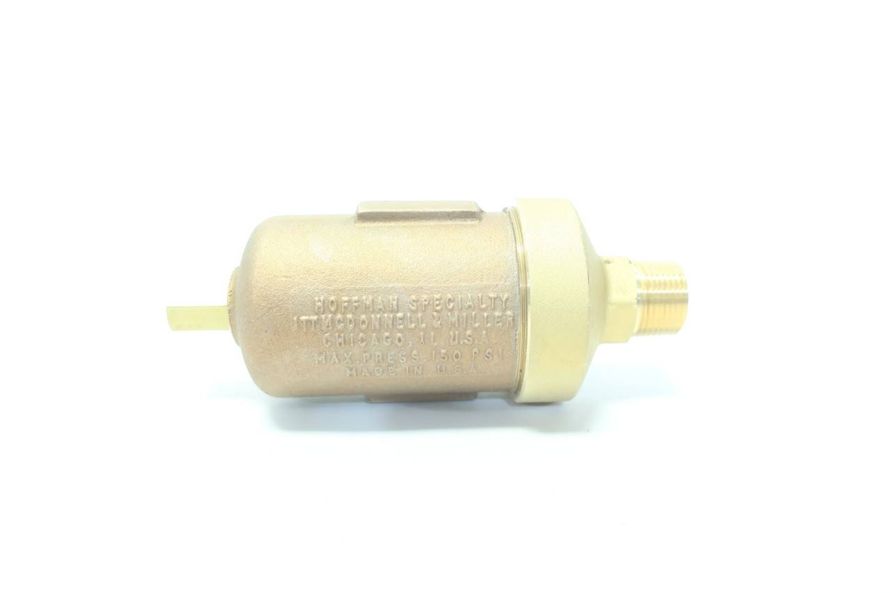Hoffman 401485 78 Water Vent Valve 3/4in Npt