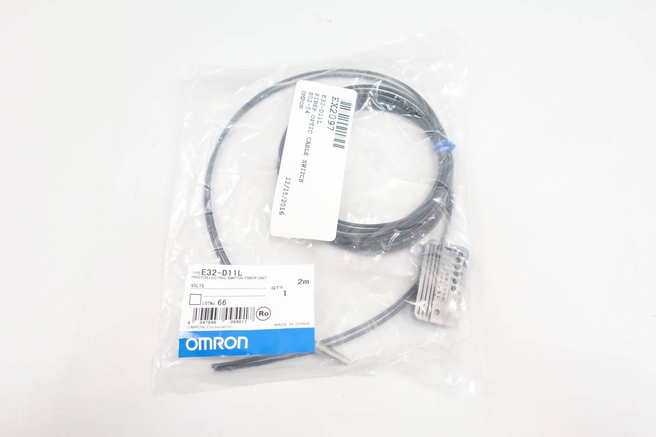 Omron E32-D11L Photoelectric Switch Fiber Unit