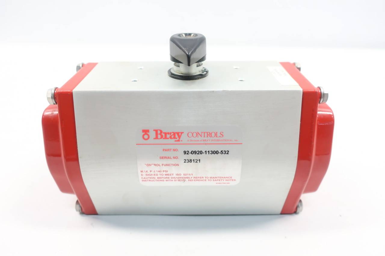 Bray 92092011300532 Pneumatic Valve Actuator 140psi