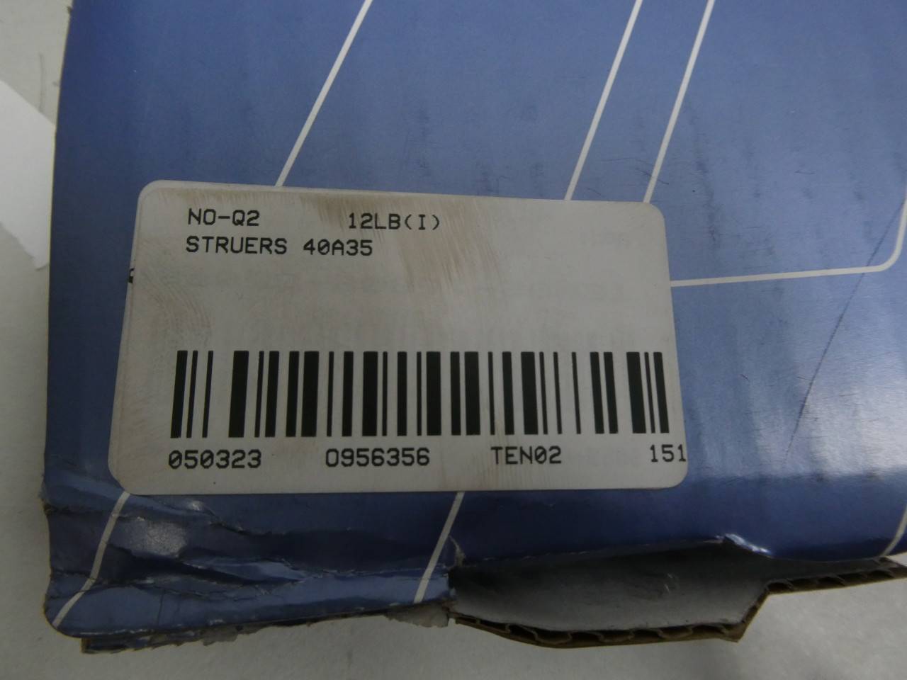 Struers 83EX0 High Quality Cut Off Wheel for Exotom & Unitom Ma - New In  Box