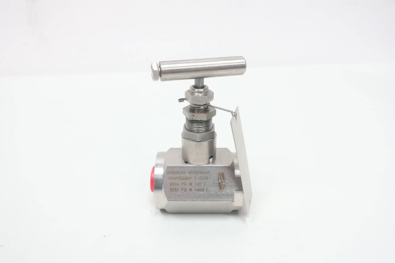 Anderson Greenwood H7HPS6QBXP Socket Weld Stainless Needle Valve ...