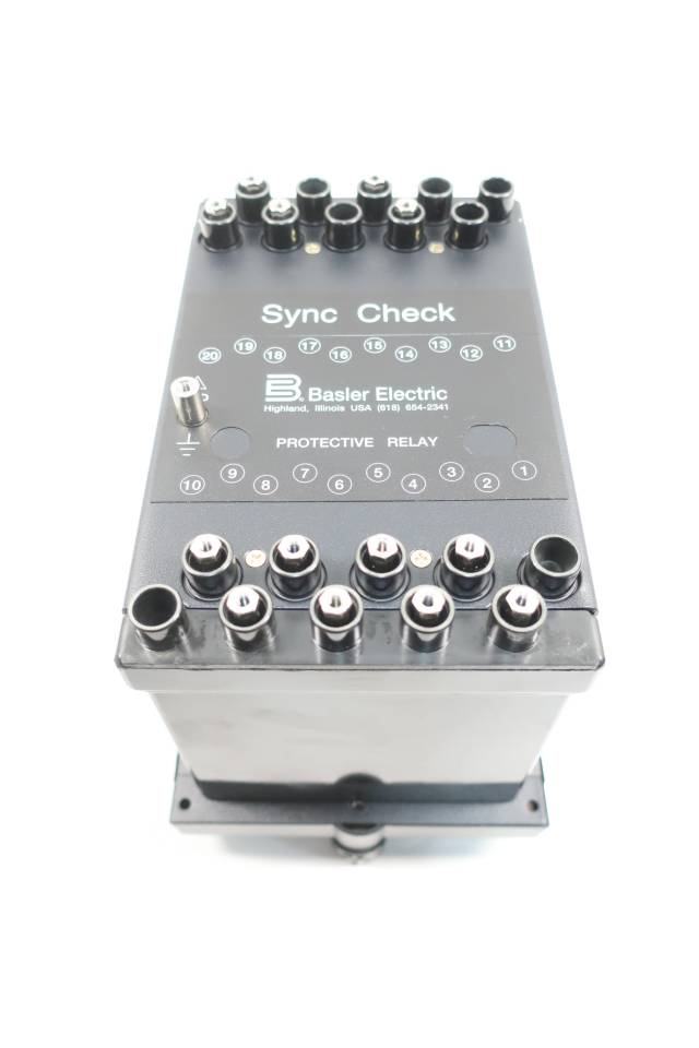 BASLER ELECTRIC BE125 SYNC CHECK RELAY 120VAC