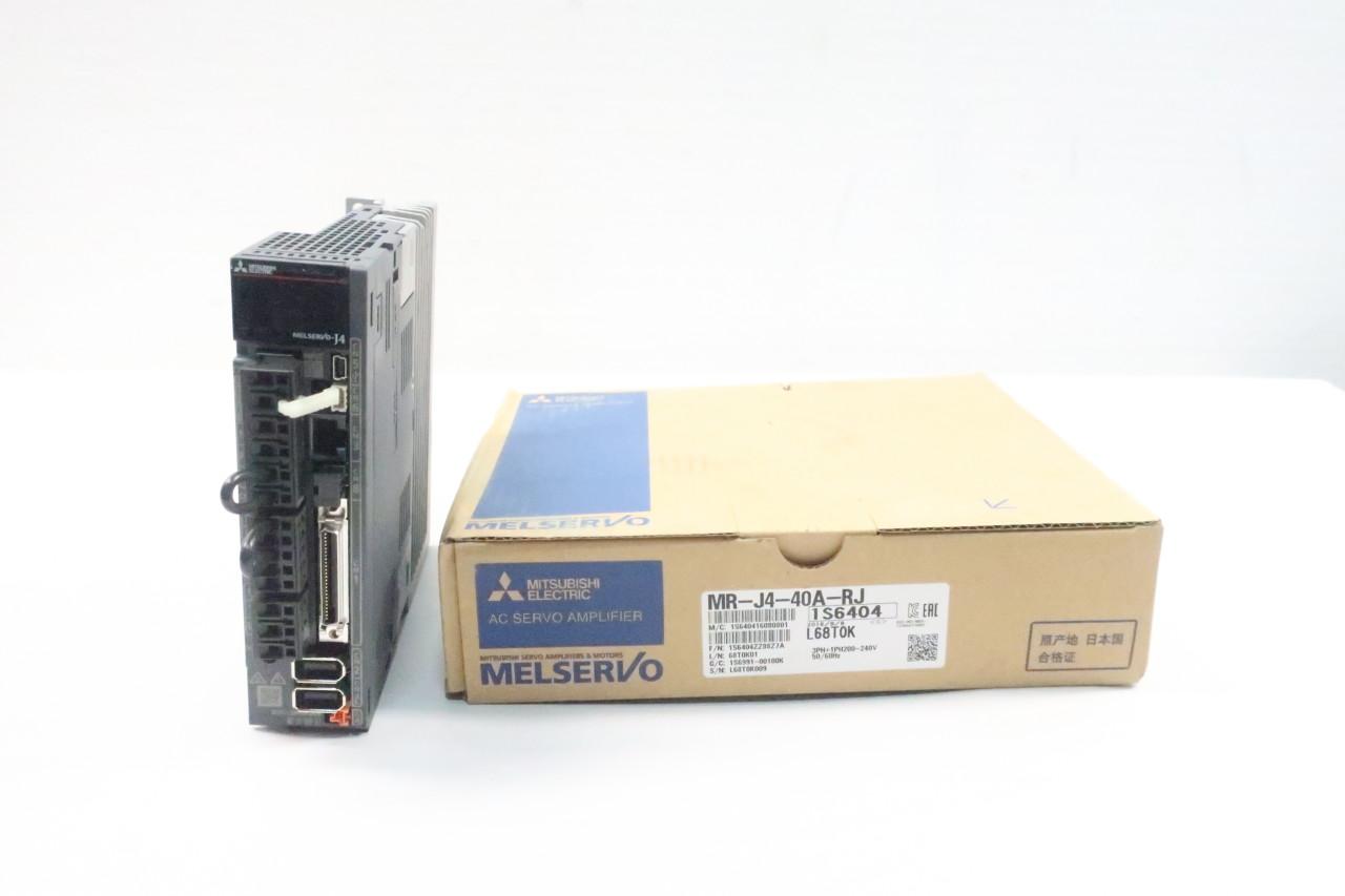 Mitsubishi MR-J4-40A-RJ Servo Drive 200-240v-ac 0-360v-dc 170v-ac 3ph 400w