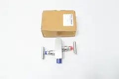 MAC-WELD M-2GV-L-DM-08M-08F-P MANIFOLD VALVE 1/2IN  NPT X 1/4IN NPT
