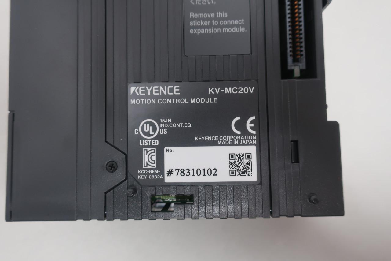 KEYENCE KV-MC20V MOTION CONTROLLER MODULE