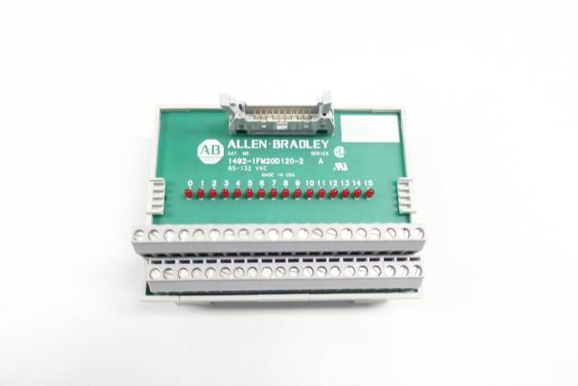 ALLEN BRADLEY 1492-IFM20D120-2 INTERFACE MODULE SER A