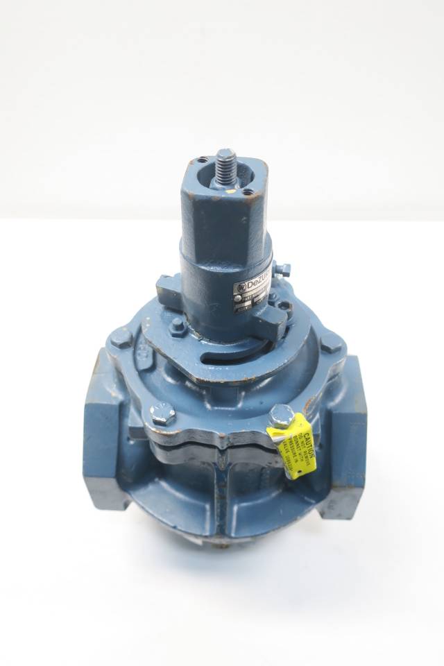 DEZURIK 9070598R008 PEC IRON THREADED PLUG VALVE 4IN 175CWP D590506