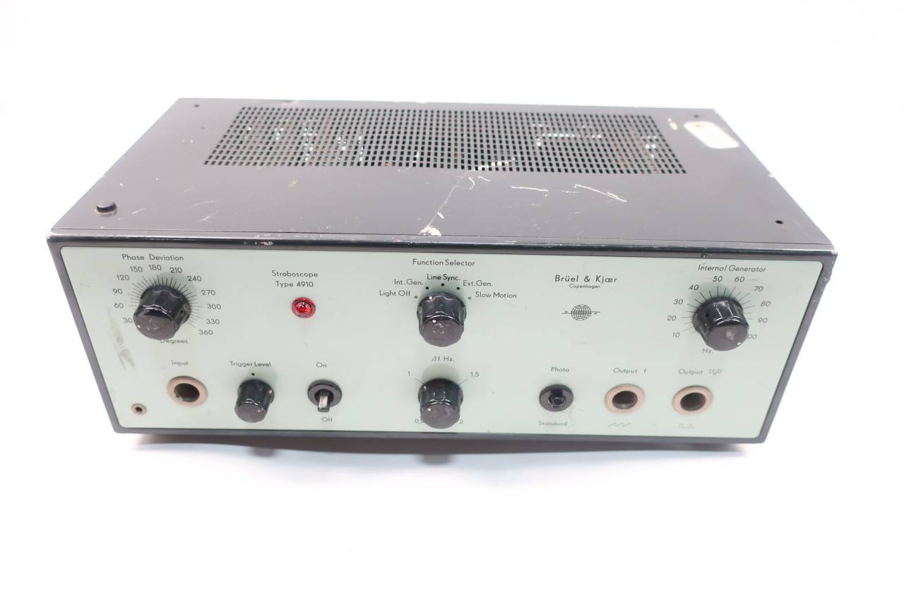 Bruel & Kjaer 4910 Stroboscope Strobe Oscillator