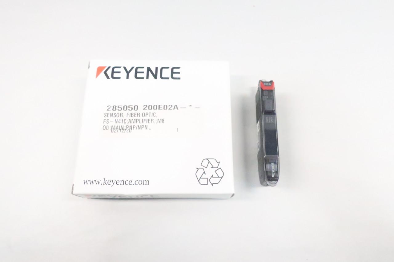 Amplificateur Fibre Optique Keyence FS-N41C D'occasion - Fonctionnement Vérifié