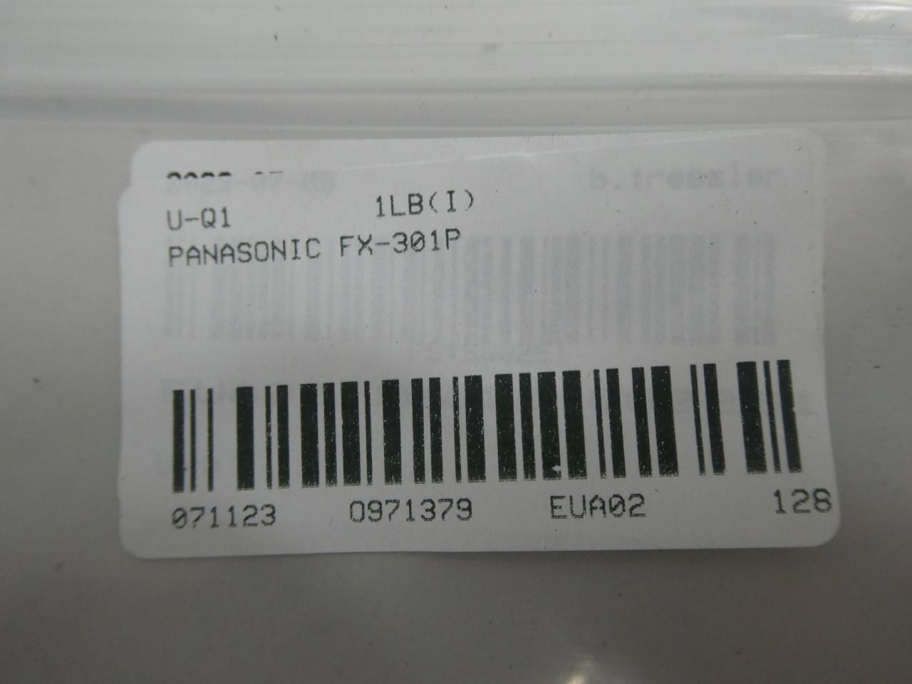 PANASONIC FX-301P FX-300SERIES FIBER OPTIC SENSOR AMPLIFIER