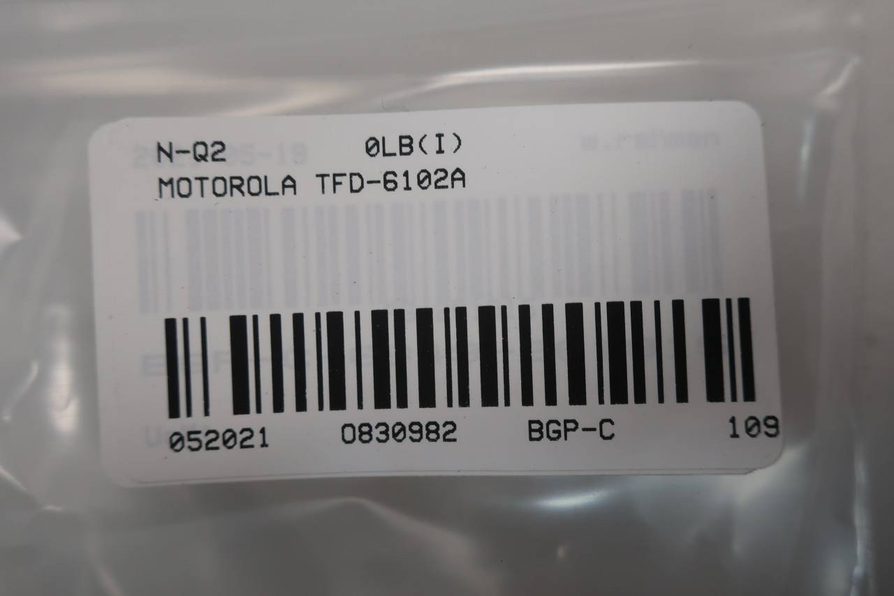 MOTOROLA TFD-6102A