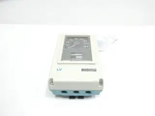 FISCHER PORTER 50LV3212B2NB FLOW METER 0-8.3L/SEC