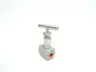 HEX VALVE HN491U1311412 MANUAL STAINLESS NEEDLE VALVE 6980PSI 1/4IN NPT thumbnail 3