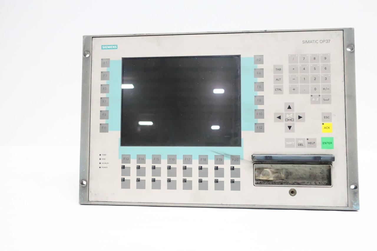 1saoページ SIEMENS 6AV3637-1ML00-0FX0 SIMATIC OP37 OPERATOR INTERFACE PANEL