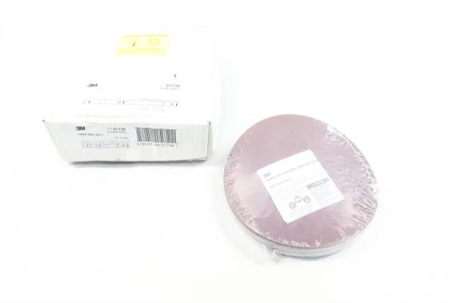 BOX OF 25 3M 01738 FIBRE DISC 381C 7IN 120GRIT 7/8IN DISC