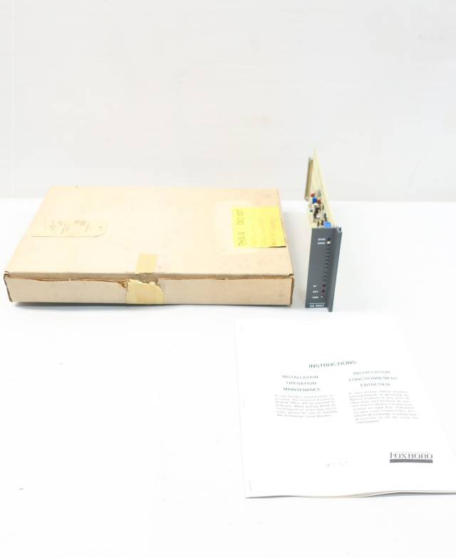 FOXBORO 2AX+SQE SQUARE ROOT EXTRACTOR MODULE