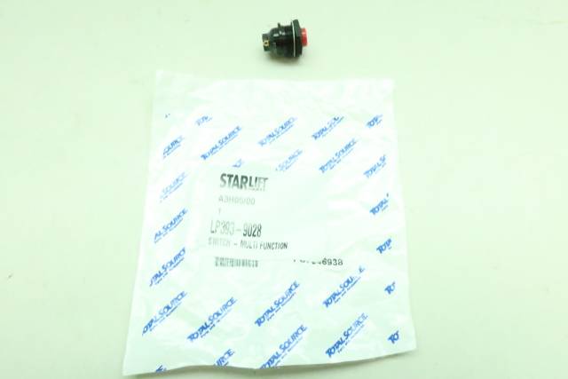 TOTAL SOURCE LP393-9028 MULTI FUNCTION RED PUSHBUTTON