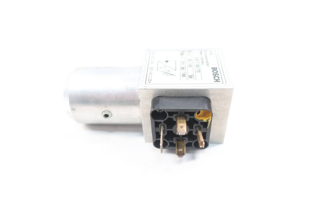 Bosch 0-811-160-172 Pressure Switch 20-150/315bar 250v-ac