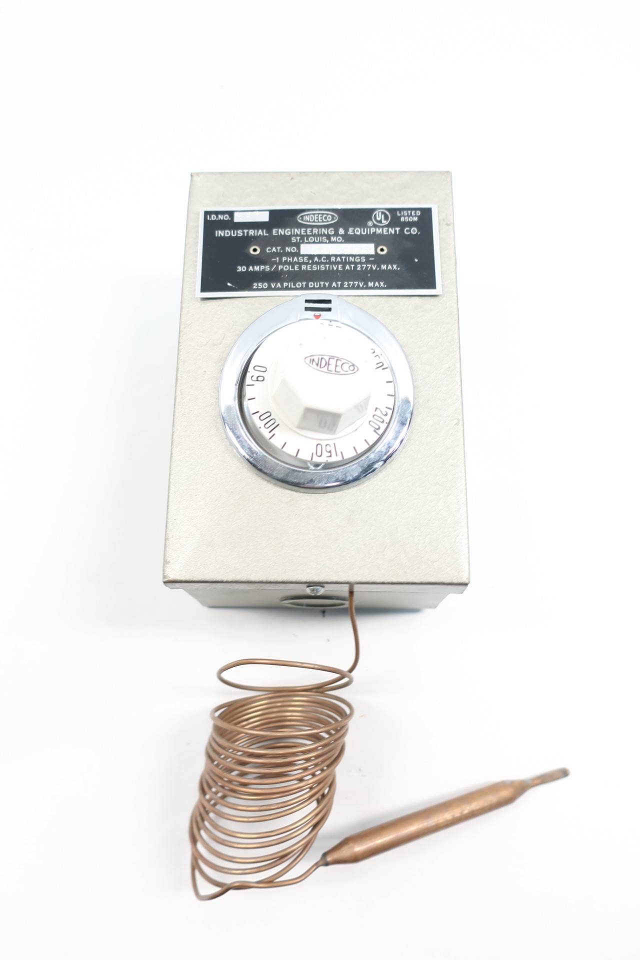 Indeeco DA1-6C96 Thermostat 60-250f 277v-ac