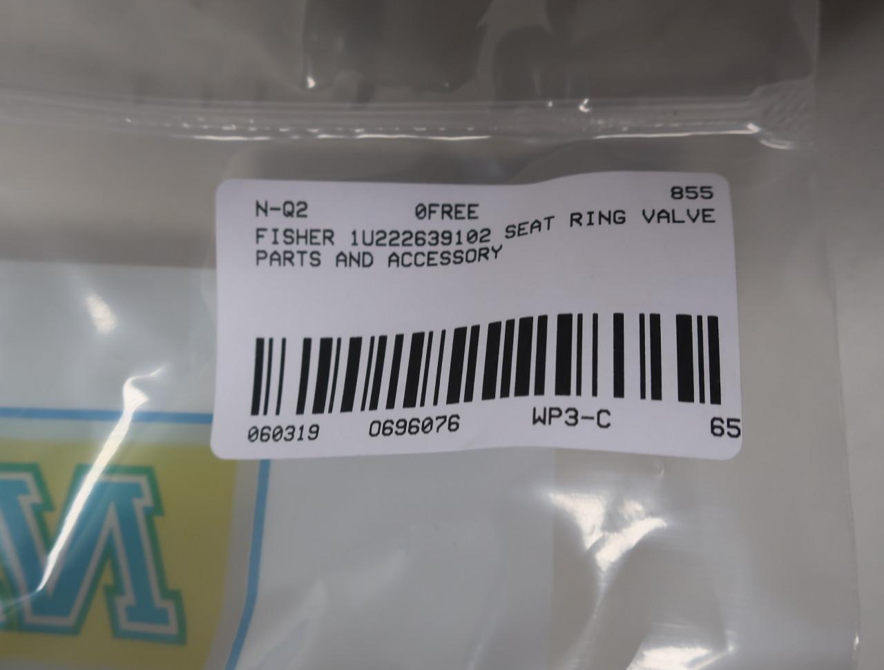 Details about   Fisher 28A0848X012 Seat Ring 