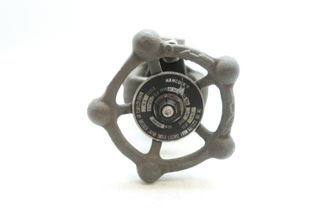 HANCOCK 8130S SOCKET WELD NEEDLE VALVE 3/8IN D665341