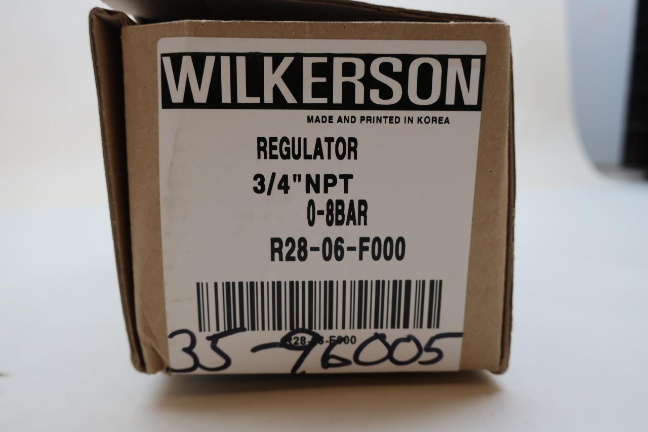 Wilkerson R28-06-F000 Pneumatic Regulator ¾” NPT 
