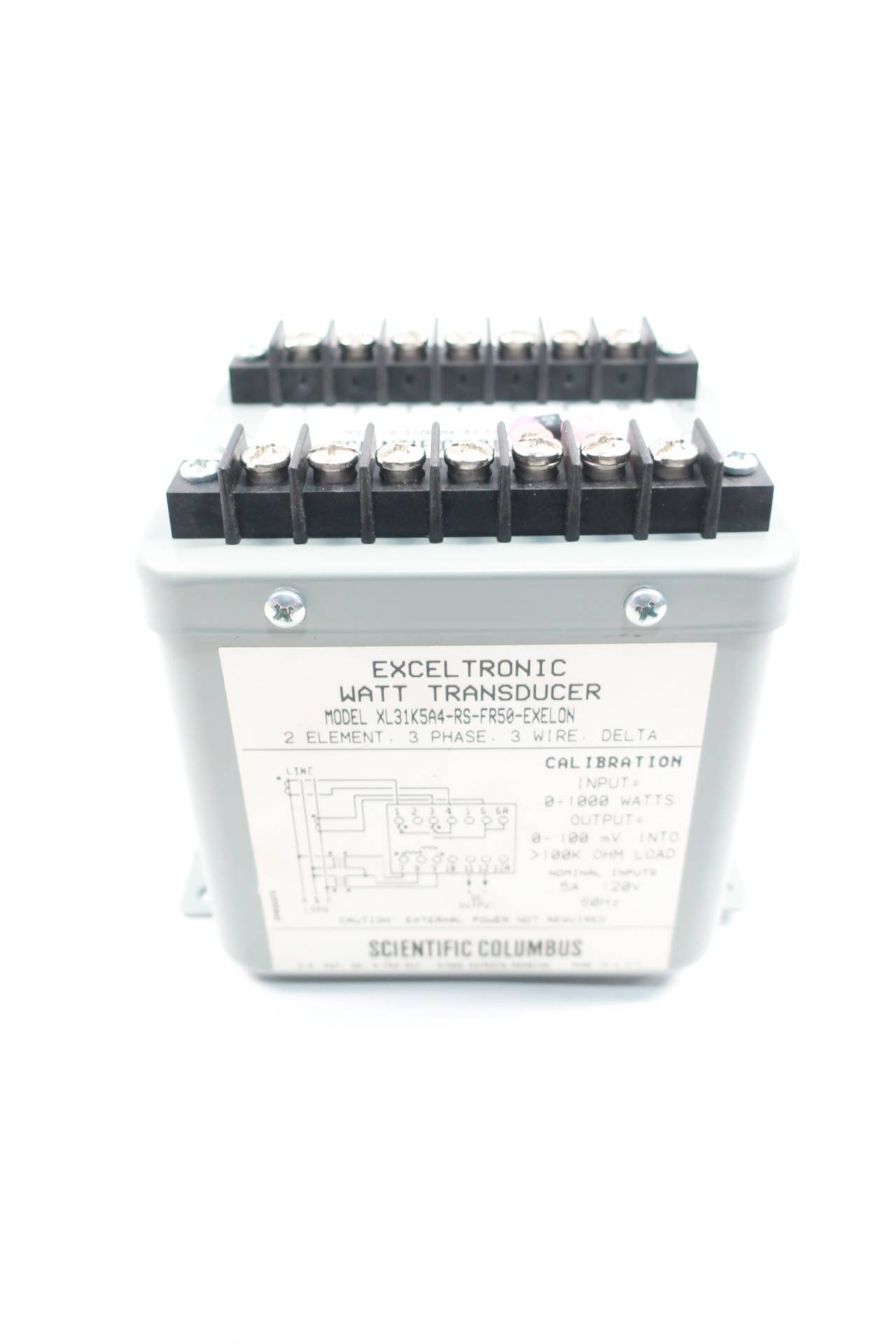 Ametek XL31K5A4RSFR50EXELON Scientific Columbus Transducer