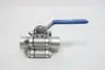 HOKE 7ET2F8Y MANUAL STAINLESS BALL VALVE 1/2IN NPT thumbnail 1