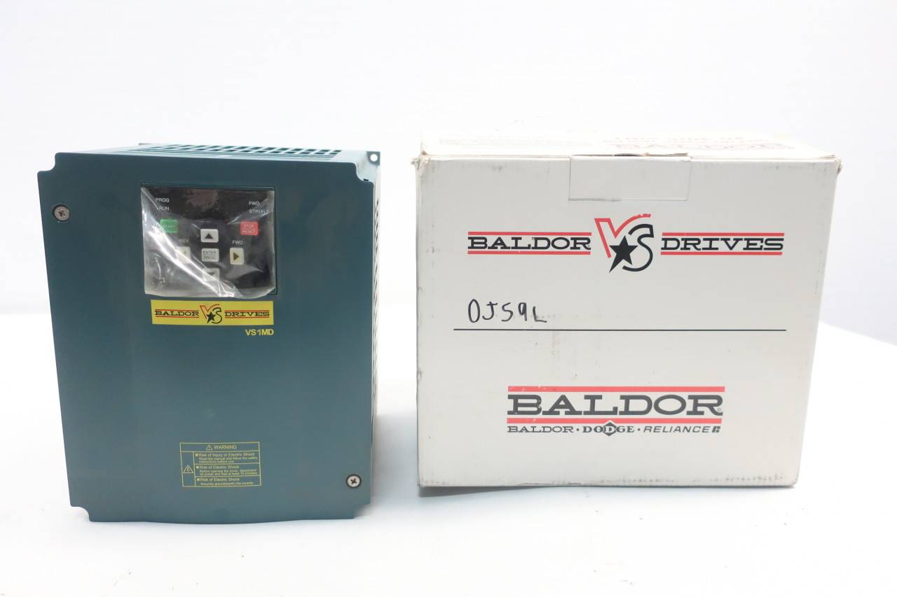 Baldor VS1MD410 Ac Vfd Drive 440480vac 0.1400hz 0480vac 10hp