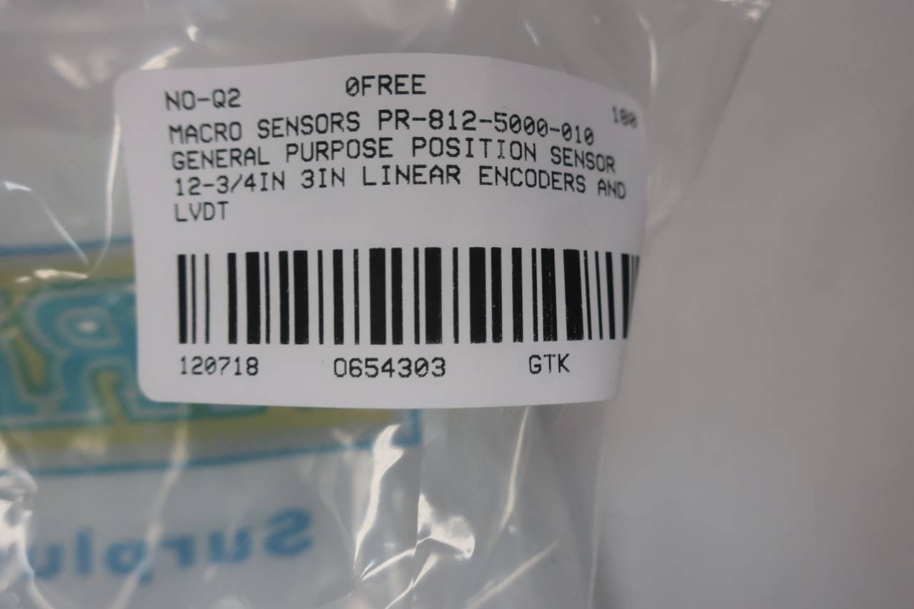 Macro Sensor PR-812-300-0239 Transducer 