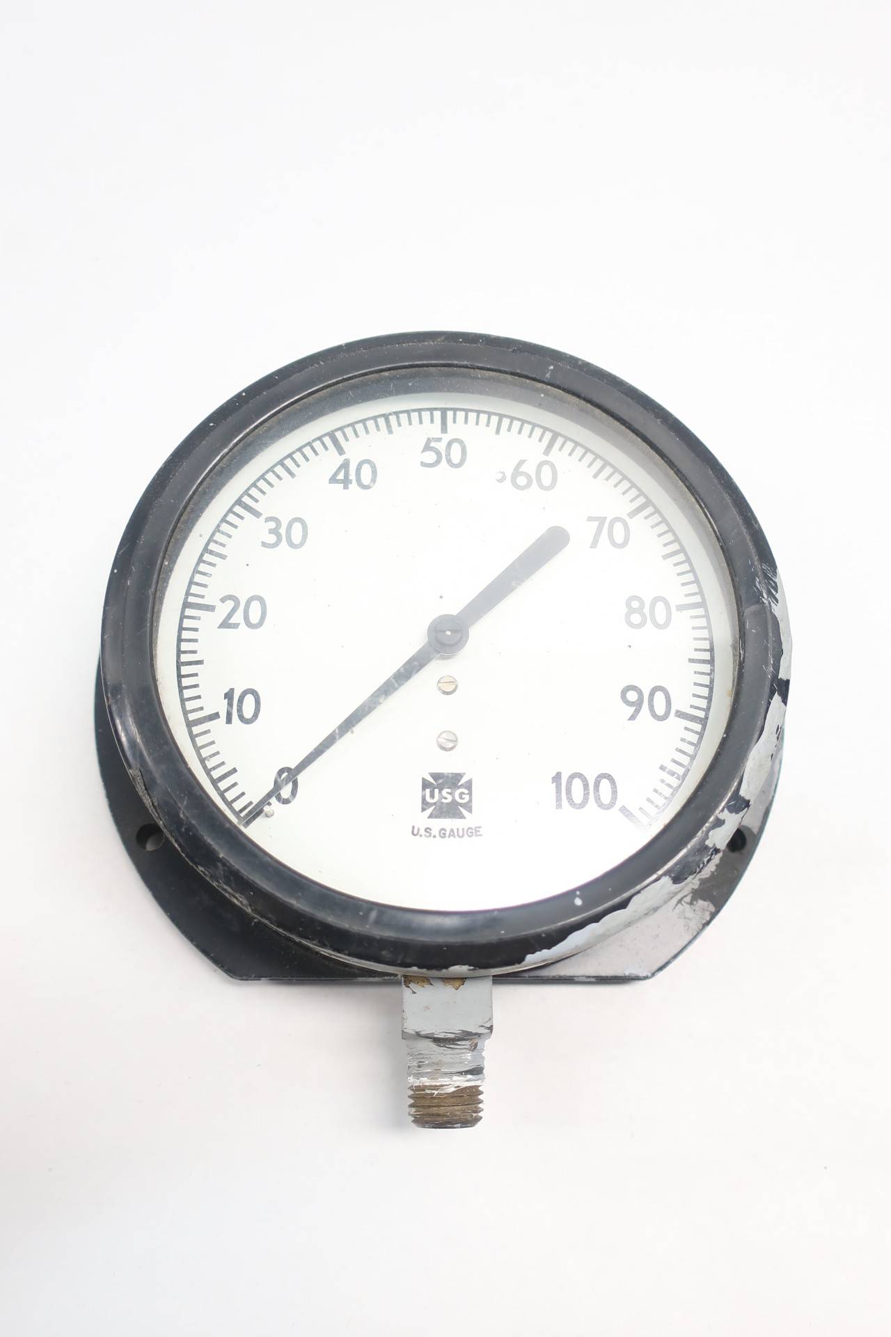 Usg 15088 Pressure Gauge 41/2in 0100psi 1/4in Npt