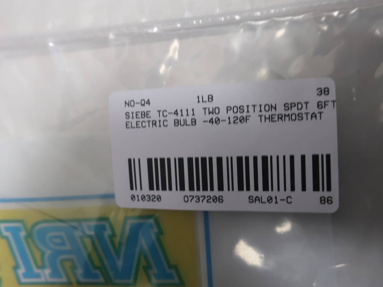 Siebe Tc 4111 Two Position Spdt 6ft 40 1f Electric Bulb Thermostat Siebe Tc 4111 Two Position Spdt 6ft 40 1f Electric Bulb Thermostat