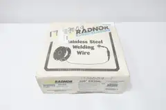 RADNOR 64004410 STAINLESS STEEL WELDING WIRE 0.035IN 25LB