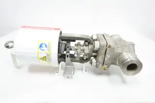 FLOWSERVE MK 1 VALTEK PNEUMATIC STAINLESS GLOBE VALVE 1-1/2IN 150