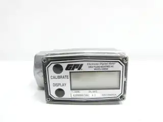 GPI A103GMA025NA1 DIGITAL FLOW METER 1IN NPT
