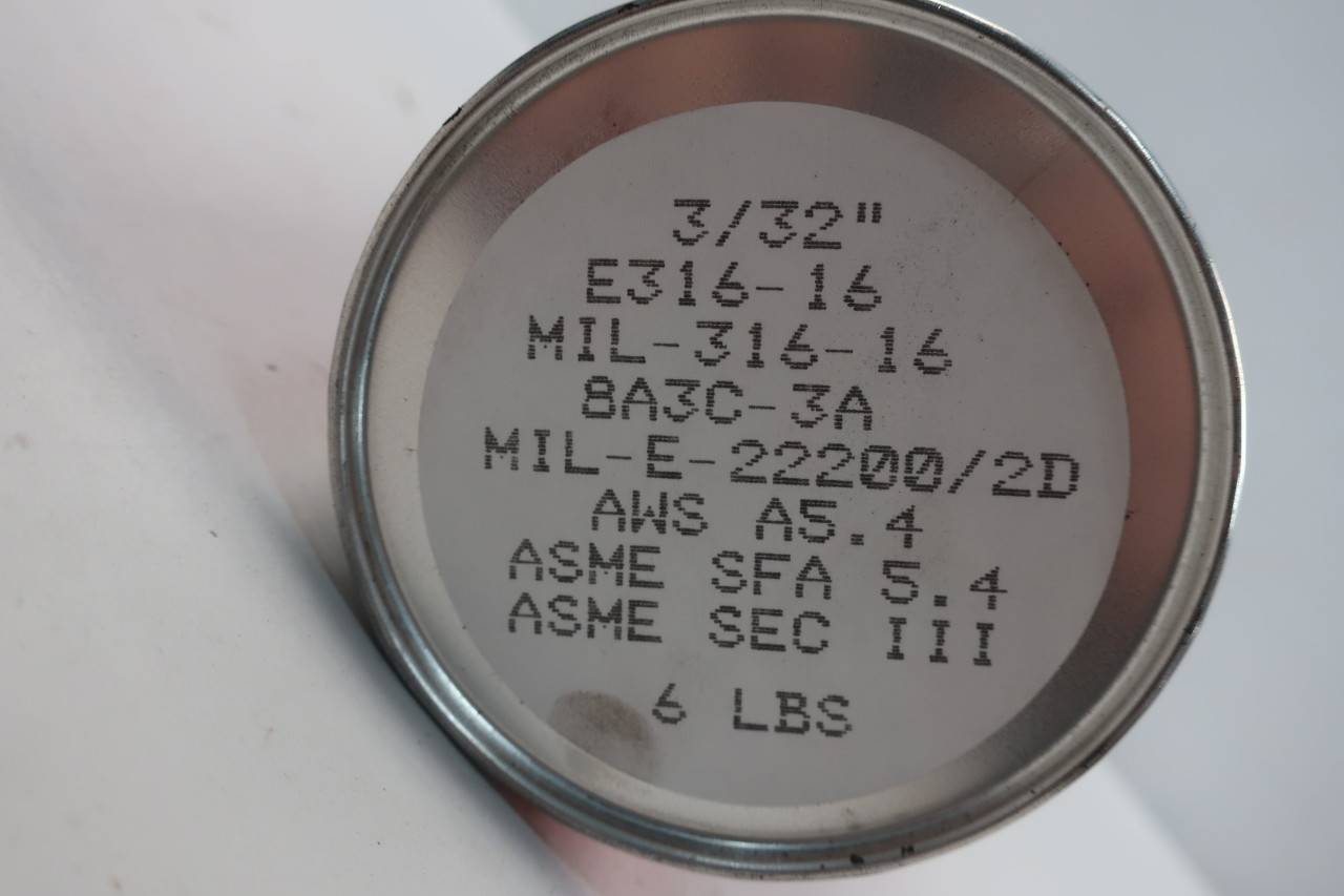 ARCOS E316-16 Welding Electrode 3/32IN 9IN 6LB ARCOS E316-16 Welding Electrode 3/32IN 9IN 6LB