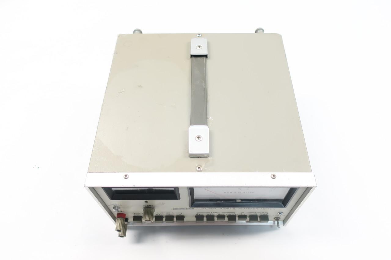 LEADER LFM-39A WOW AND FLUTTER METER