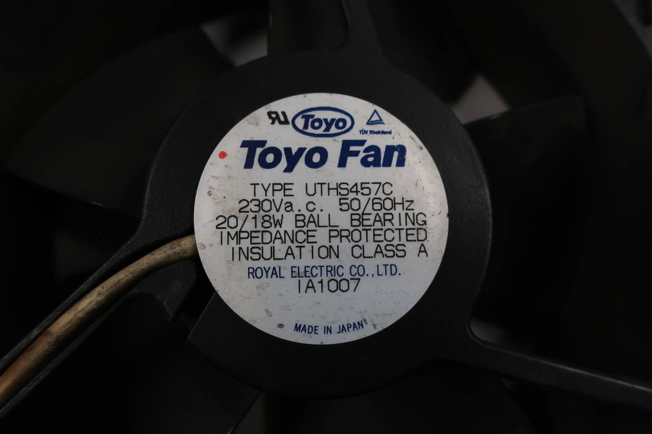 TOYO UTHS457C Fan 4-1/2IN 230V-AC TOYO UTHS457C Fan 4-1/2IN 230V-AC