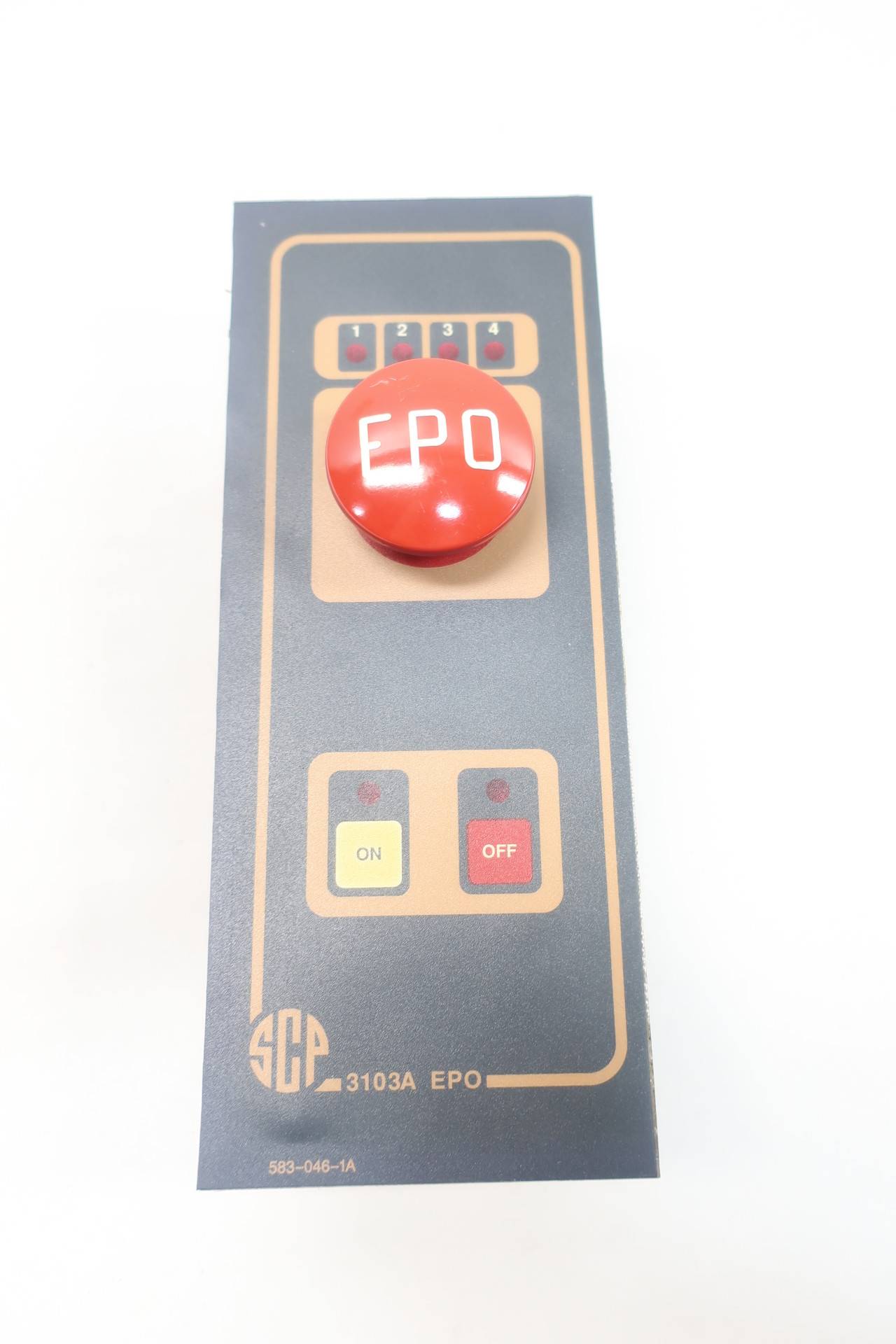 Santa Clara Plastics 3103A EPO Emergency Power Off Panel