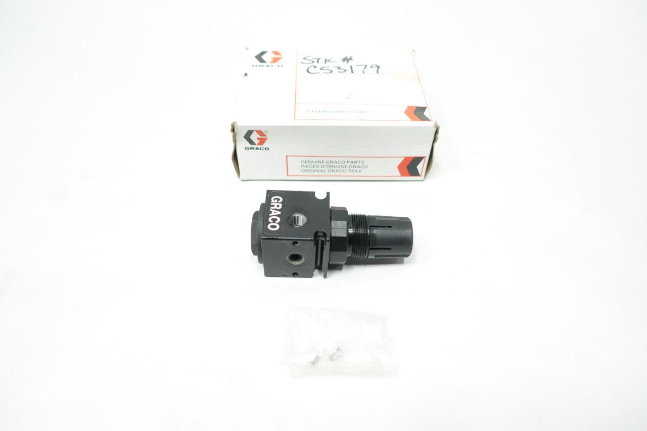 GRACO 206-661 HIGH PRESSURE FLUID REGULATOR 3000PSI 3/8IN NPT