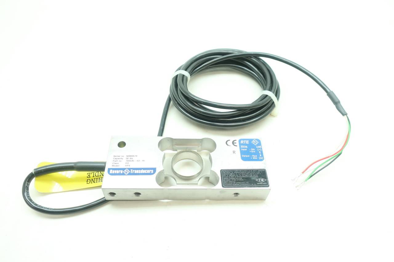 Revere Transducers 70003503RI Load Cell 50lbs
