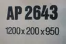 RITTAL AP2643 MODULAR CONSOLE DESK UNIT 1200X200X950MM D603738 thumbnail 5
