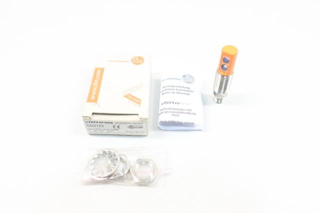 IFM EFECTOR OG5123 PHOTOELECTRIC SENSOR 10-30V-DC