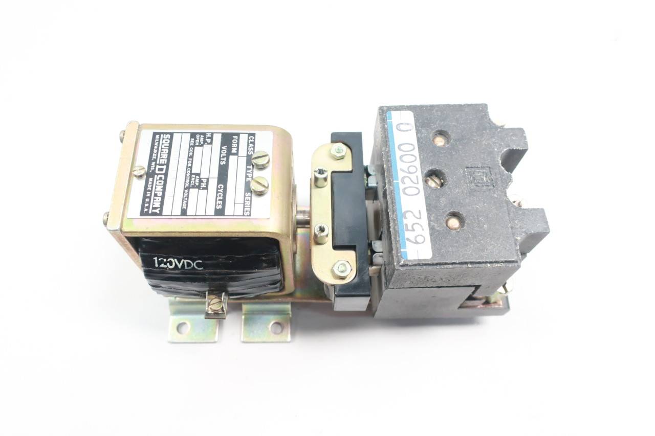 Square D 8504-EQ1965G13 Cranking Relay 120v-dc