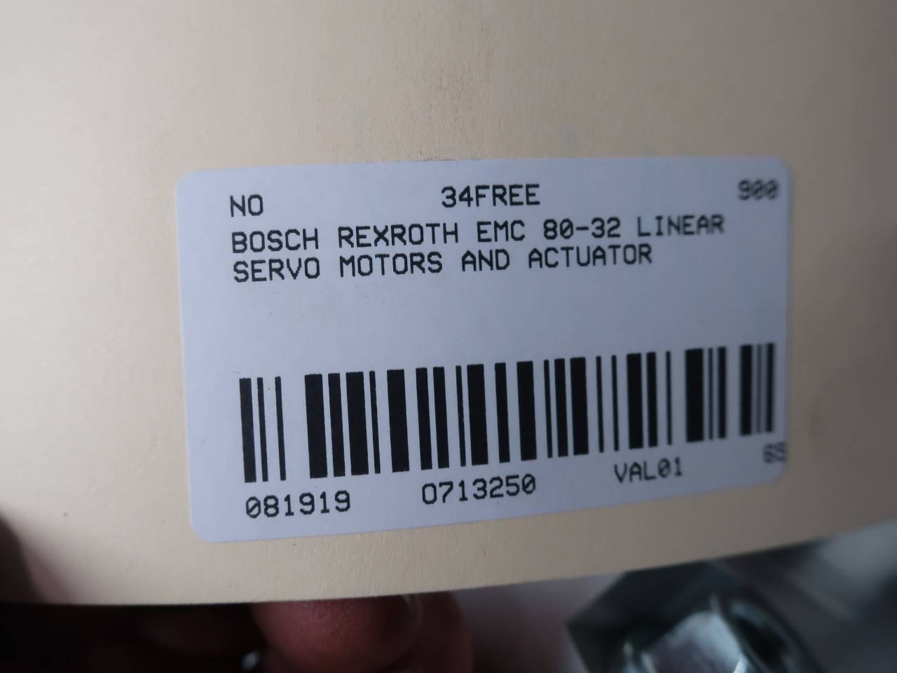 Bosch Rexroth Emc 80 32 Linear Actuator