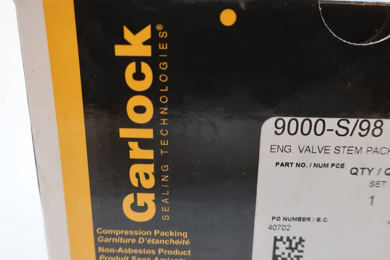 Garlock 9000 S 98 7600 1011 1 625 X 2 375 Compression Packing Ring