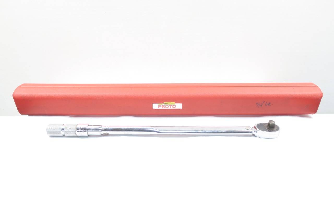 Stanley J6018AB Proto Micrometer Torque Wrench 3/4in Drive
