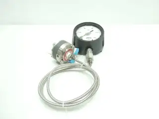 WINTERS M515-04 PRESSURE GAUGE 4-1/2IN 0-1500KPA 1/2IN NPT