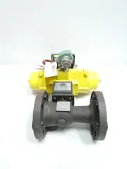 CONTROMATICS 1503 212A HYTORK-221 WESTLOCK 9044AN SS FLANGED VALVE 2IN 300